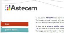 Diseño y programación de la web de Astecam - Agrupación Castellano Manchega, A.I.E.